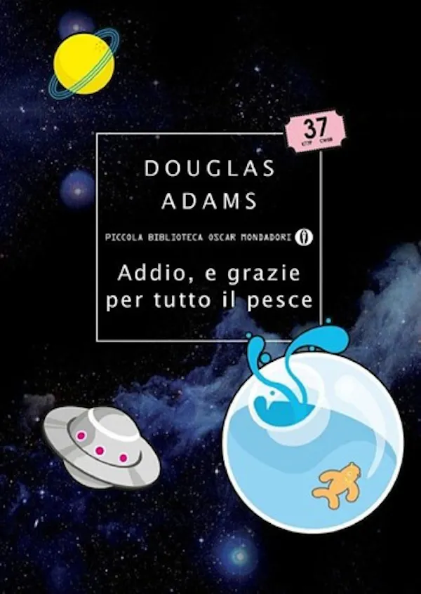 Copertina di Addio, e grazie per tutto il pesce
